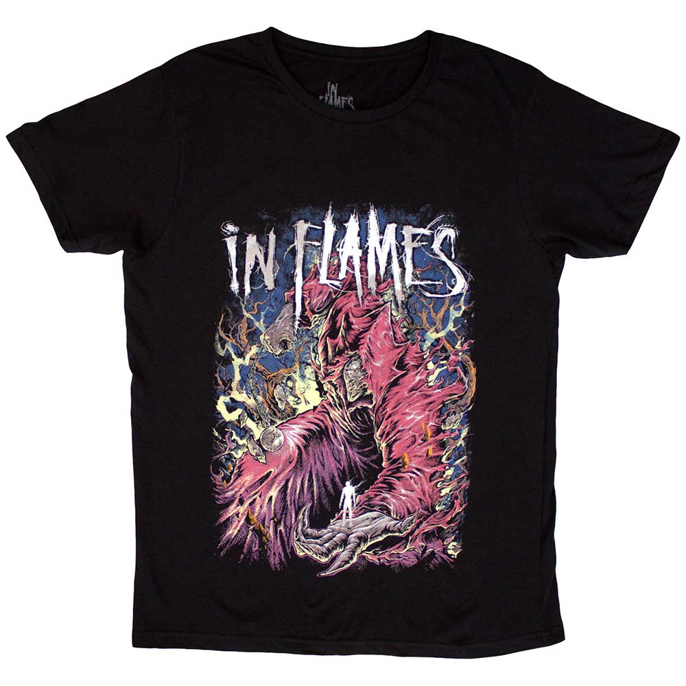 In Flames Unisex T-Shirt: Nothing But Pain (Large)