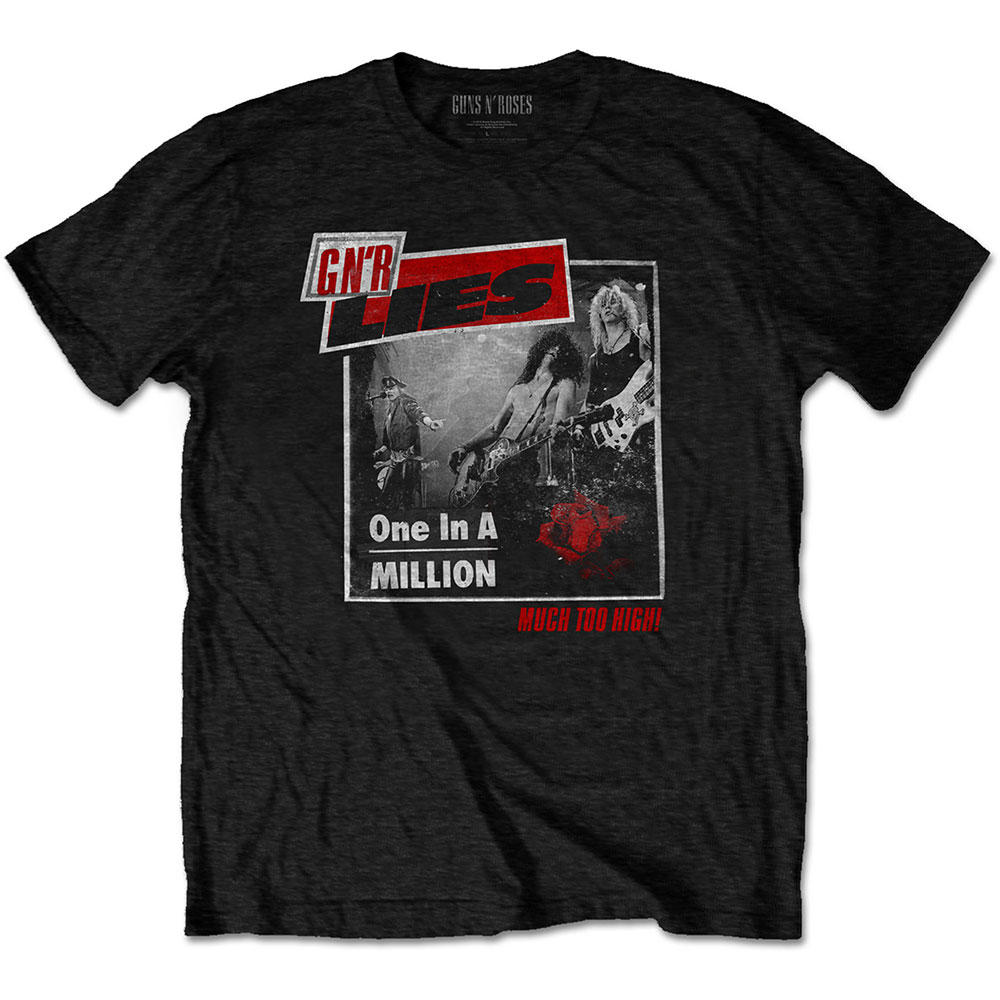 Guns N' Roses Unisex T-Shirt: One in a Million (XX-Large)