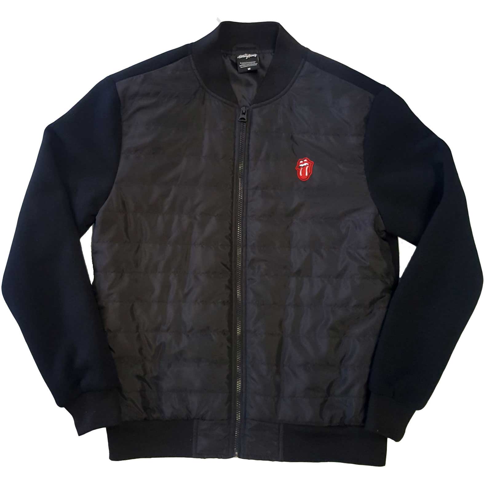 The Rolling Stones Unisex Quilted Jacket: Classic Tongue (XX-Large)