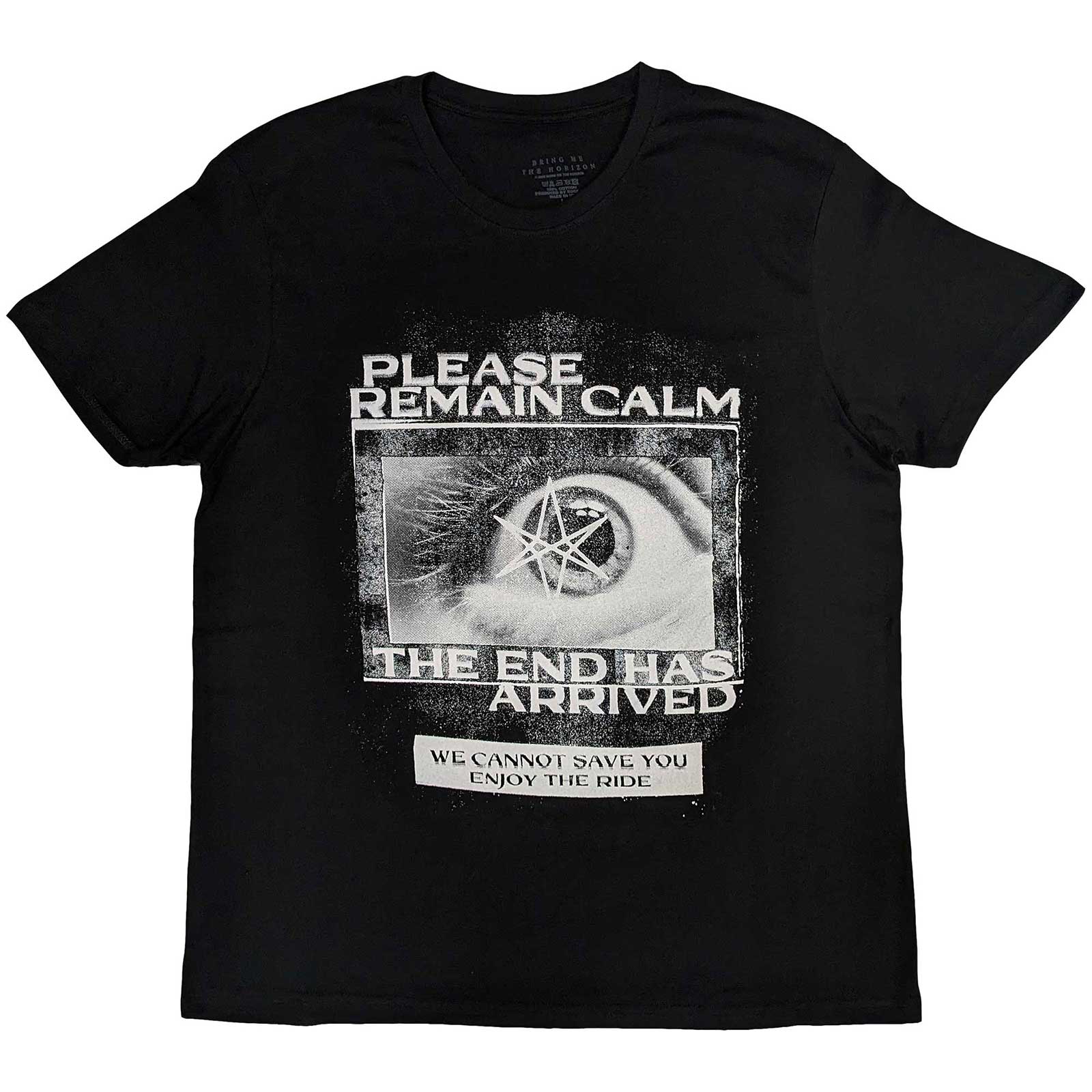 Bring Me The Horizon Unisex T-Shirt: Remain Calm FP (X-Large)