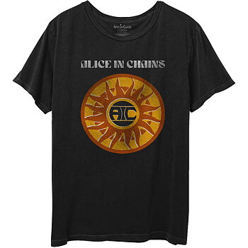 Alice In Chains Unisex T-Shirt: Circle Sun Vintage (Medium)