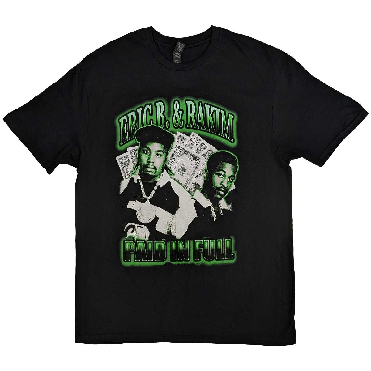 Eric B. & Rakim Unisex T-Shirt: Paid In Full (Medium)