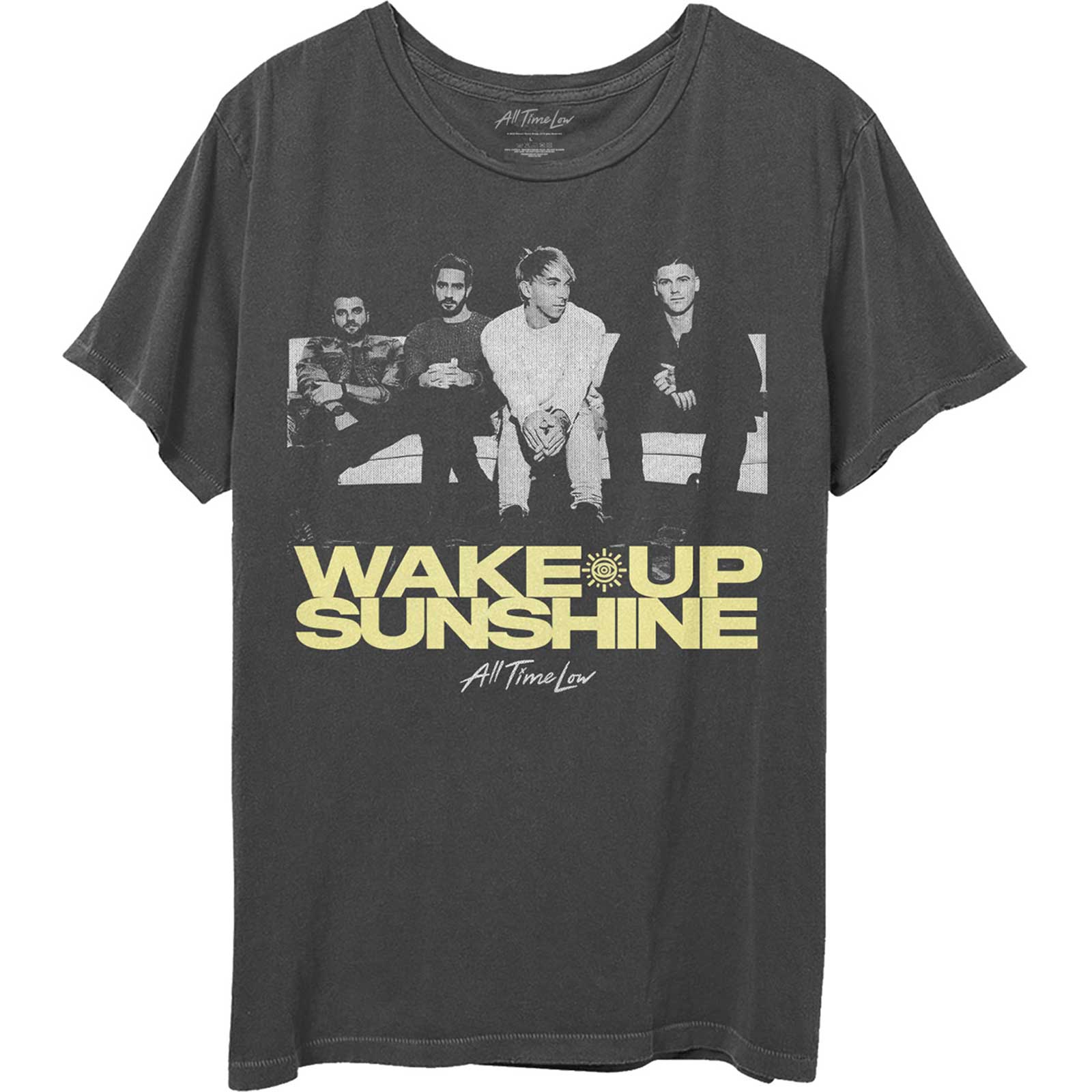 All Time Low Unisex T-Shirt: Faded Wake Up Sunshine (XX-Large)