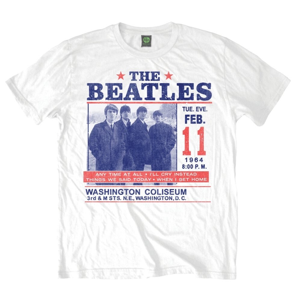 The Beatles Unisex T-Shirt: Washington Coliseum (XX-Large) - 2