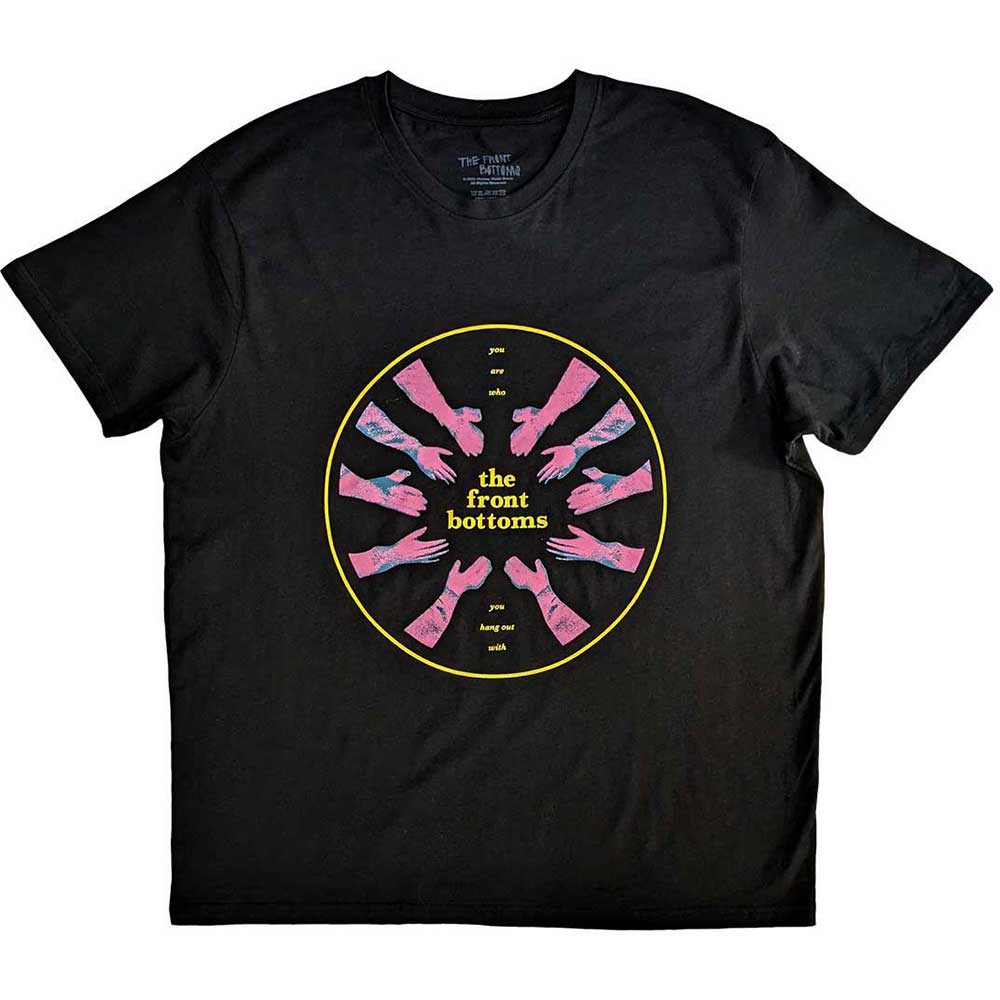 The Front Bottoms Unisex T-Shirt: Circle Hands (Large)