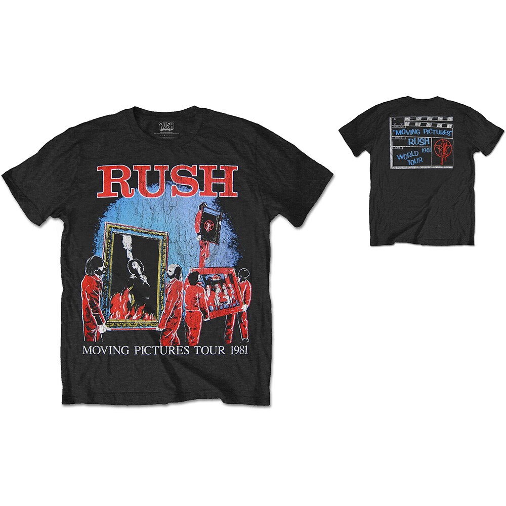 Rush Unisex T-Shirt: 1981 Tour (Back Print) (X-Large) - 2