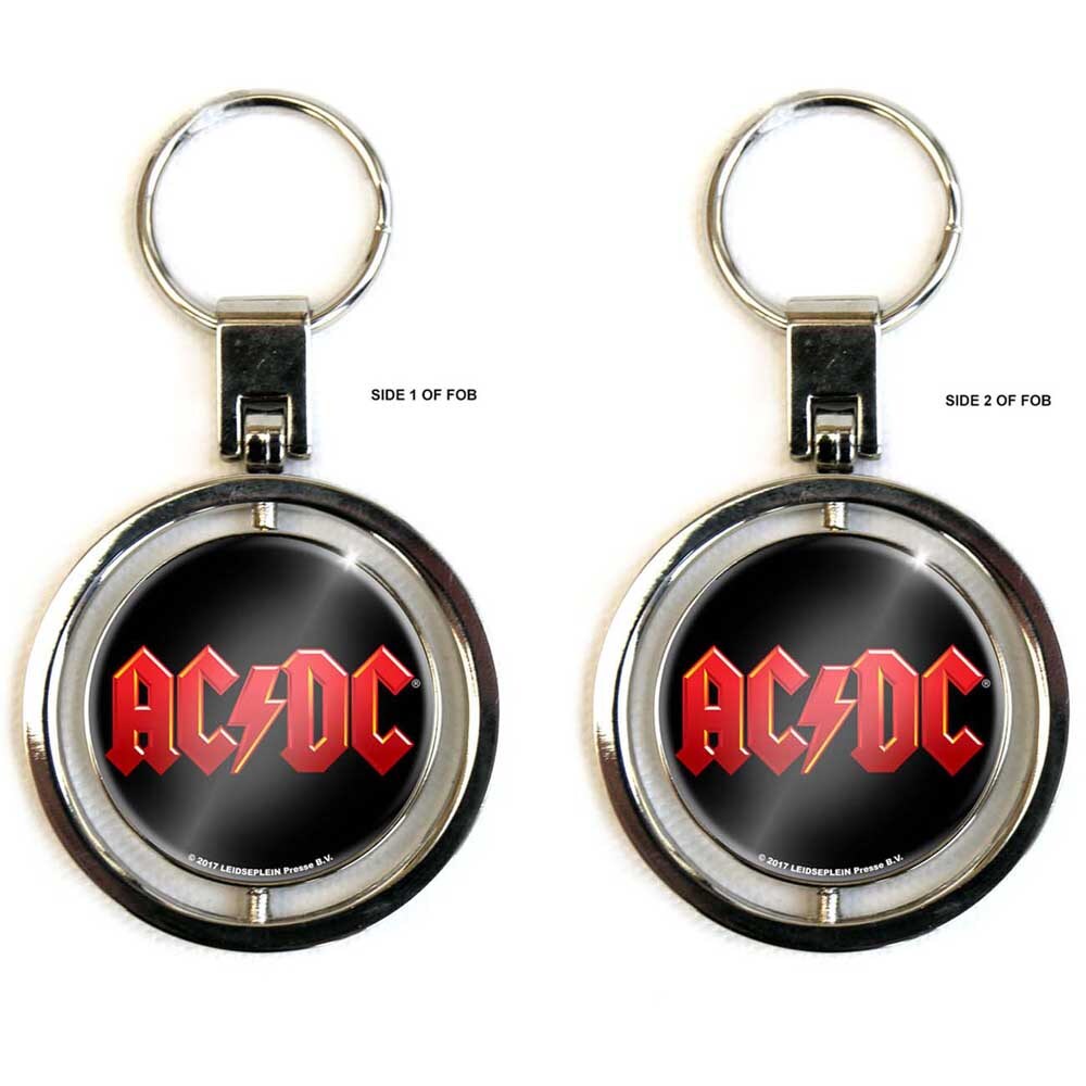AC/DC Keychain: Logo (Spinner) - 2