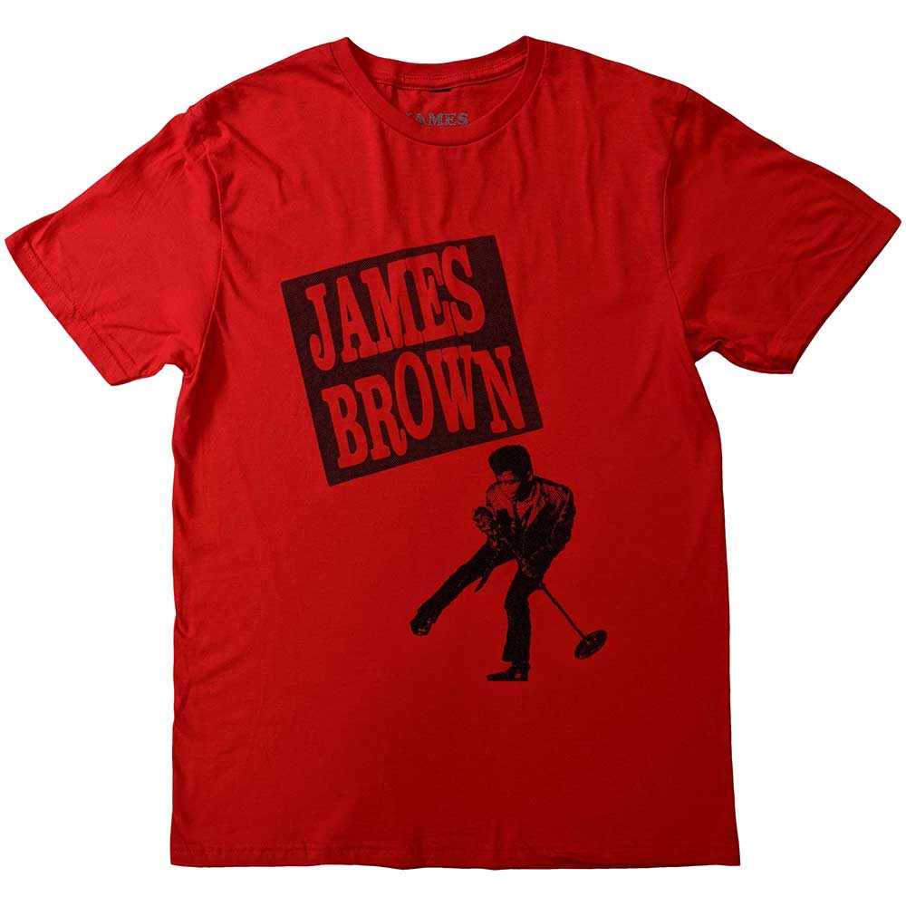 James Brown Unisex T-Shirt: James Halftone (XX-Large)