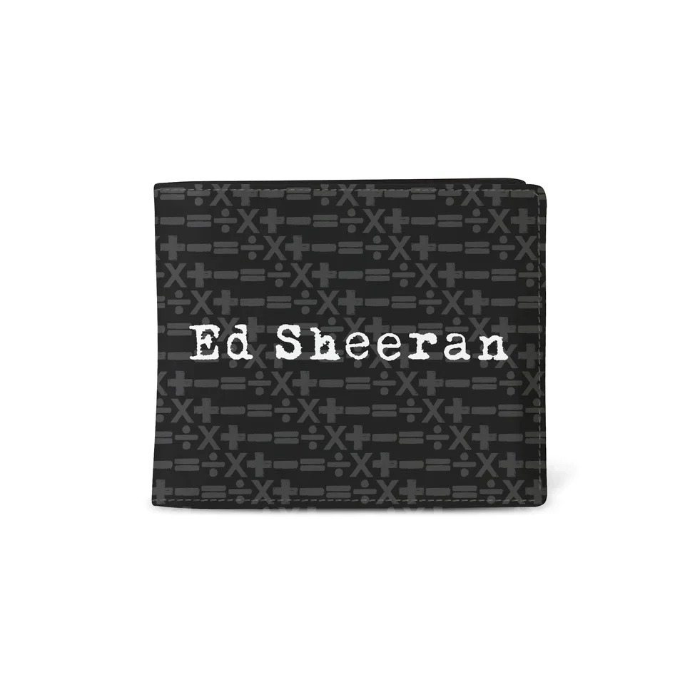 Ed Sheeran Wallet: Symbols Pattern
