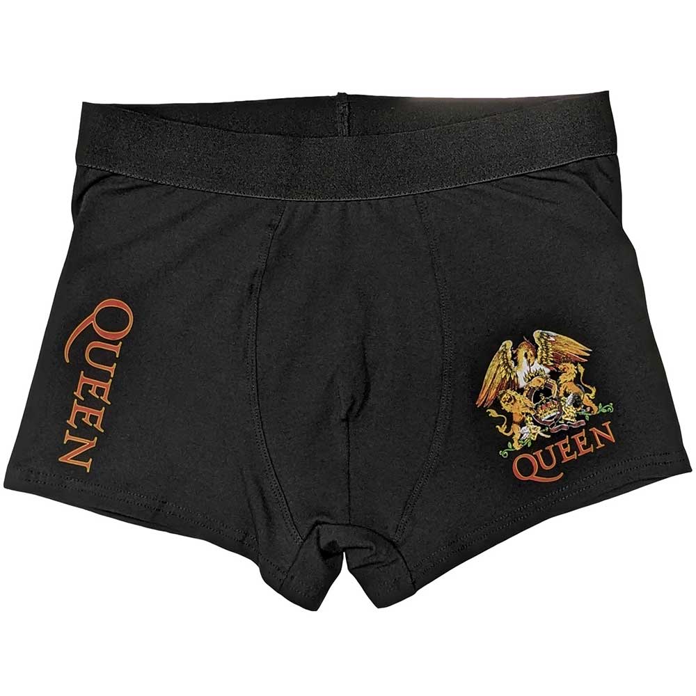 Queen Unisex Boxers: Classic Crest (X-Large)