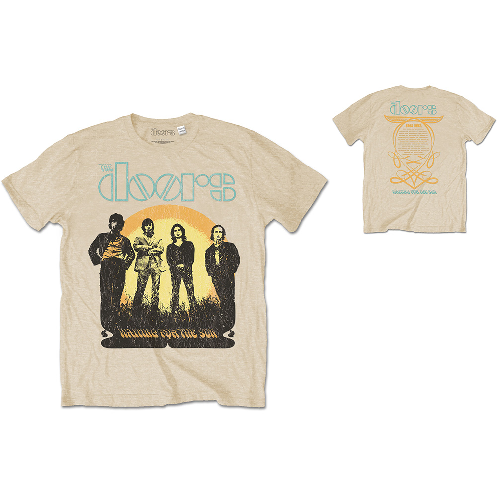 The Doors Unisex T-Shirt: 1968 Tour (Back Print) (XX-Large)