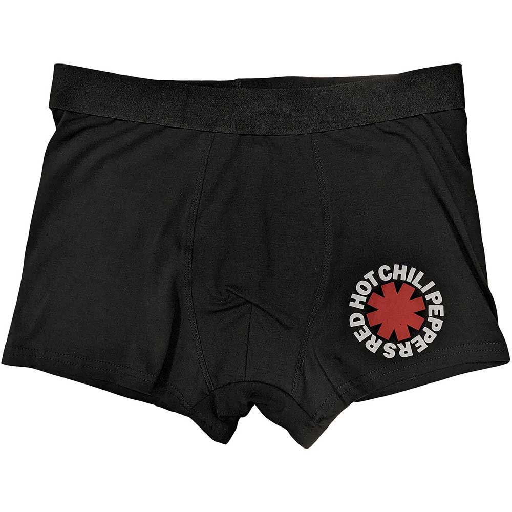 Red Hot Chili Peppers Unisex Boxers: Classic Asterisk (Small)