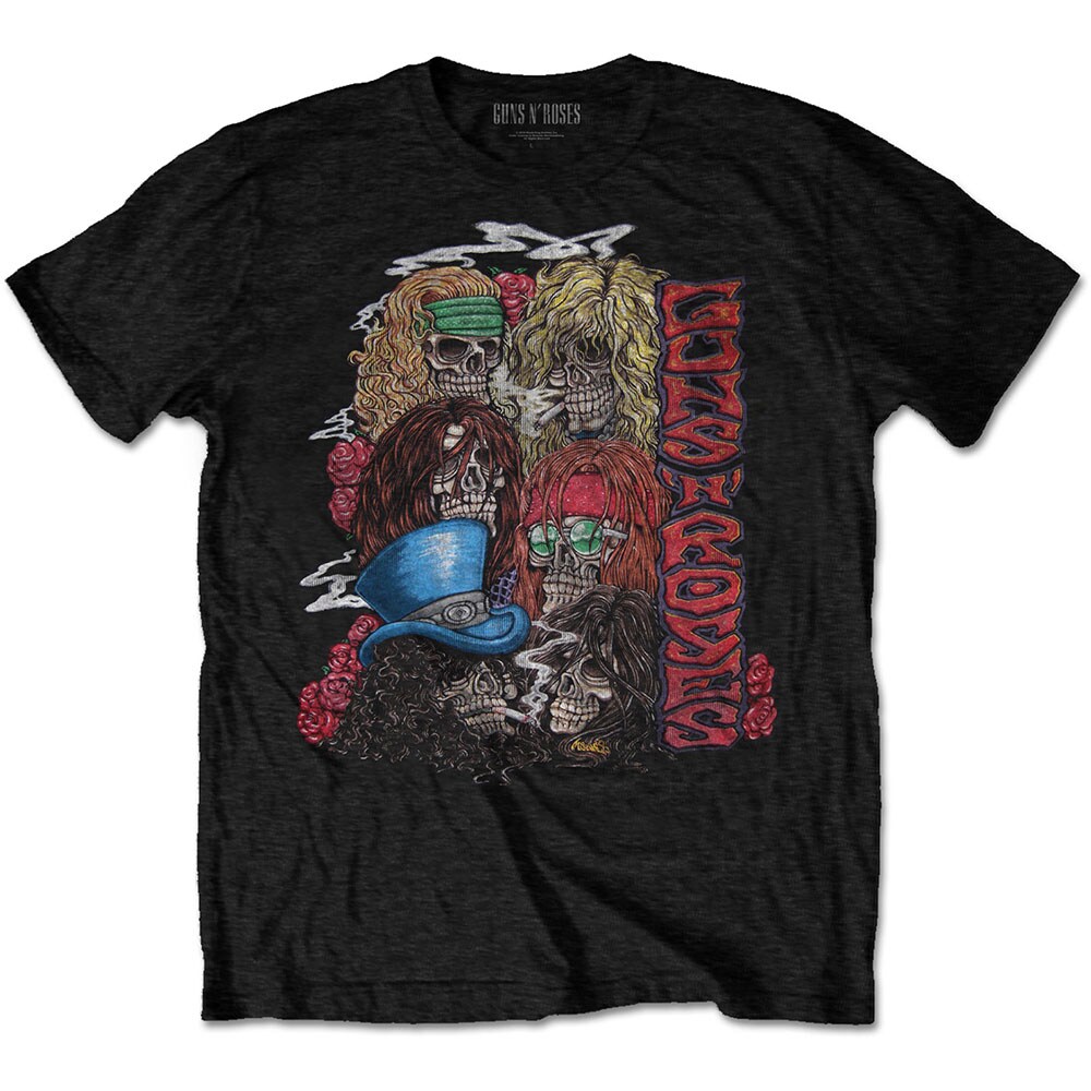 Guns N' Roses Unisex T-Shirt: Stacked Skulls (X-Large)