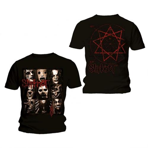 Slipknot Unisex T-Shirt: Mezzotint Decay (Back Print) (Small) - 2