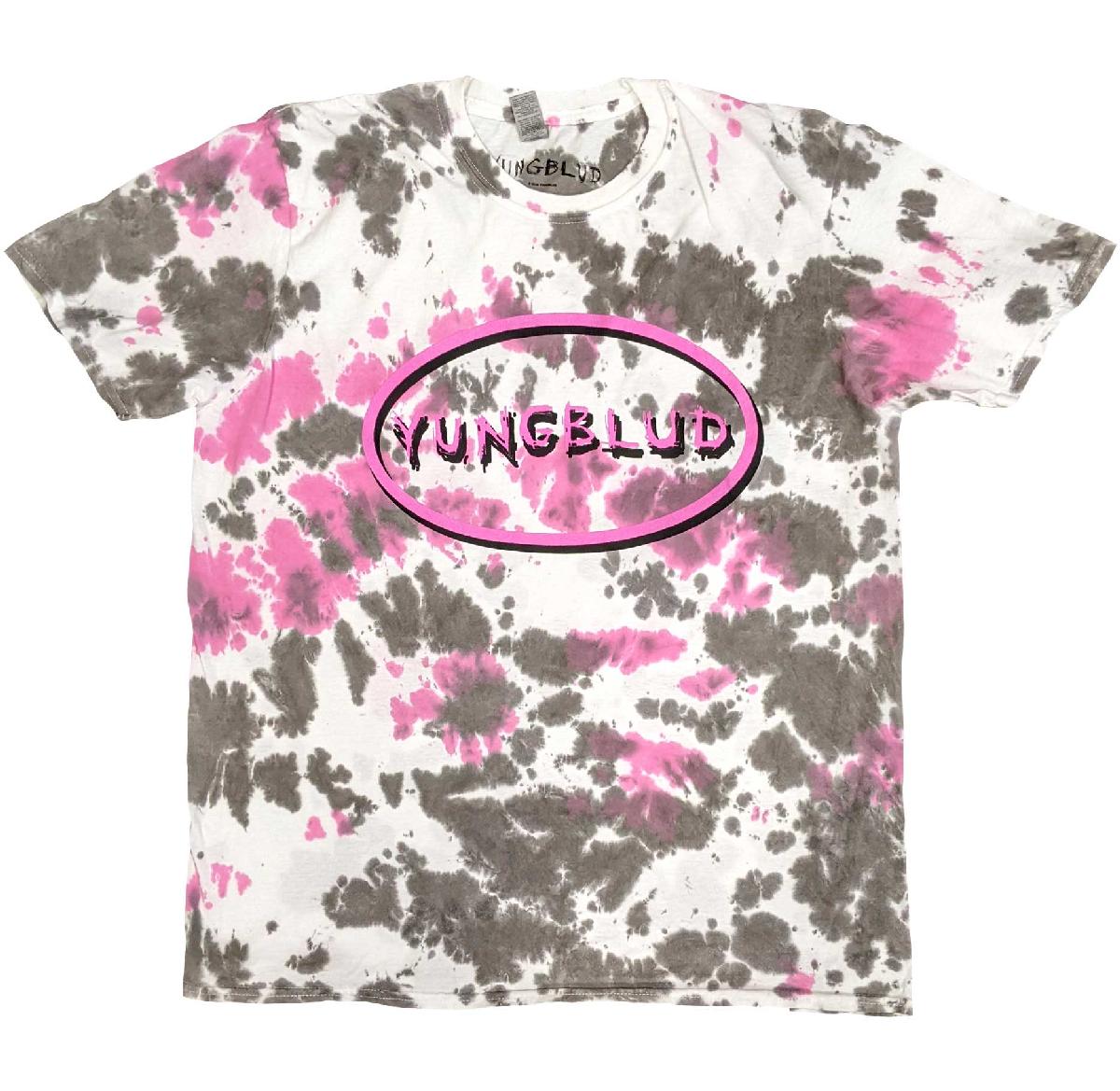 Yungblud Unisex T-Shirt: Scratch Logo Oval (Wash Collection) (XX-Large)
