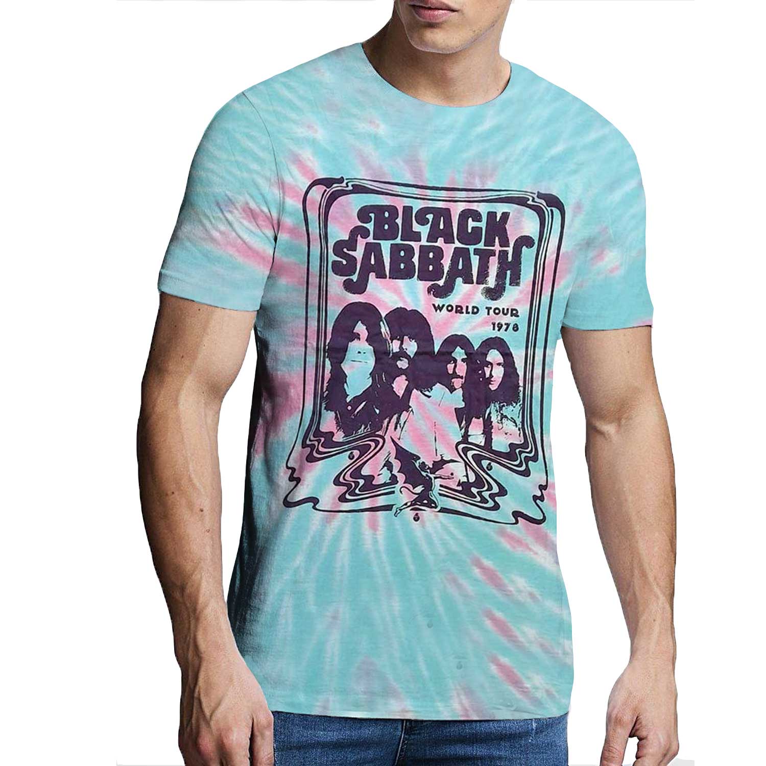 Black Sabbath Unisex T-Shirt: World Tour '78 (Wash Collection) (XX-Large)