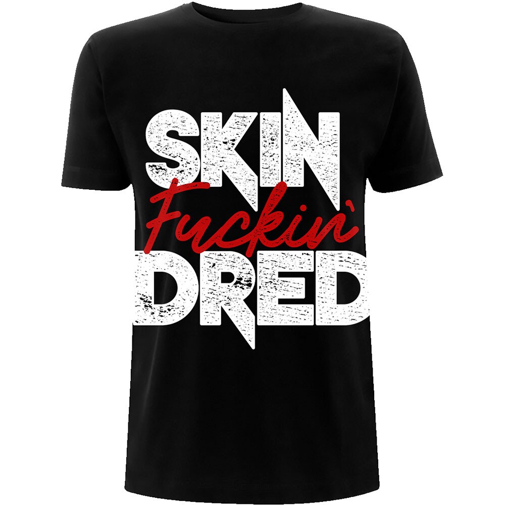Skindred Unisex T-Shirt: Skin Funkin' Dred (XX-Large)