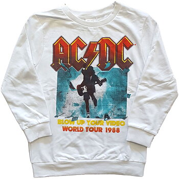 AC/DC Kids Sweatshirt: Blow Up Your Video (7-8 Years)