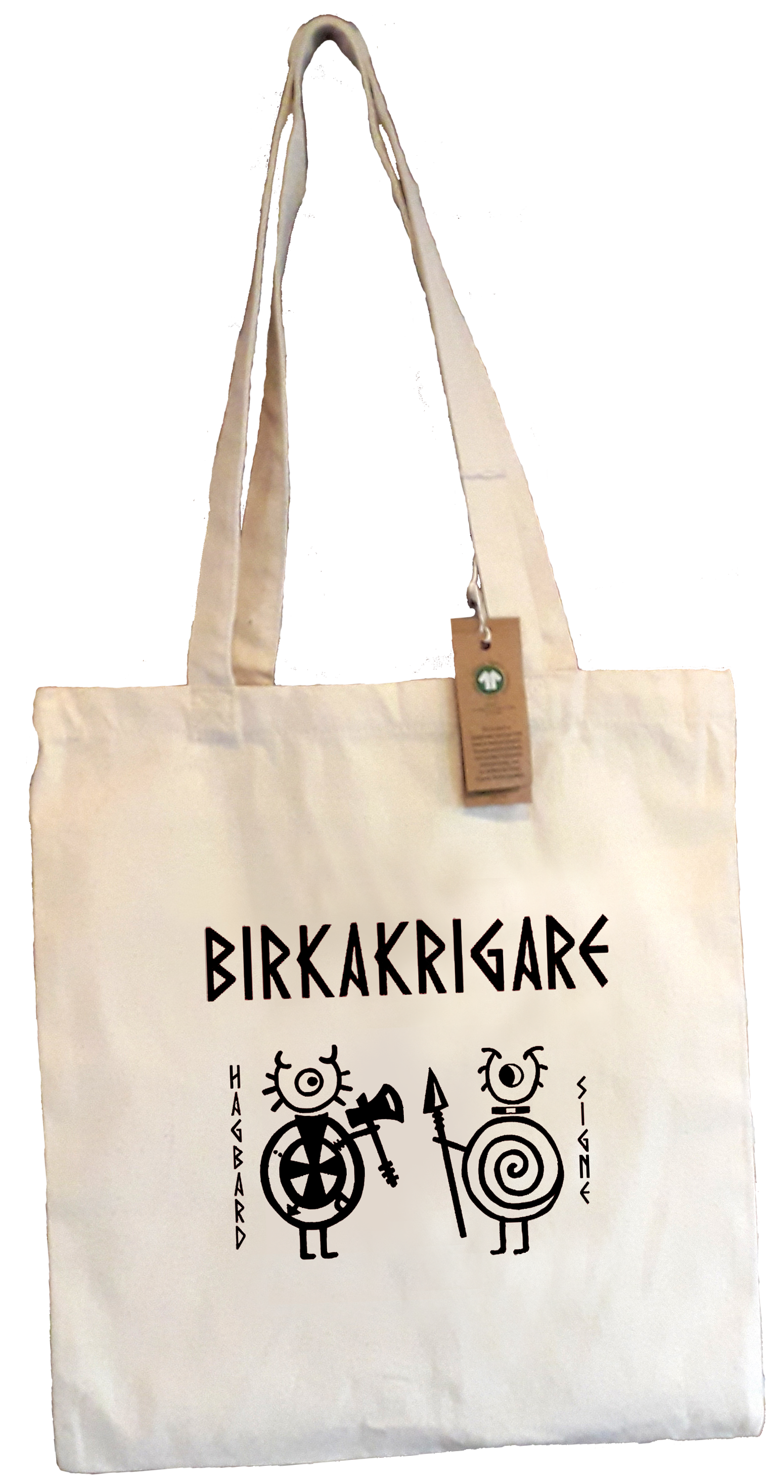 Tygpåse: Birkakrigare -  Hagbard & Signe - Viking Art Kollektion