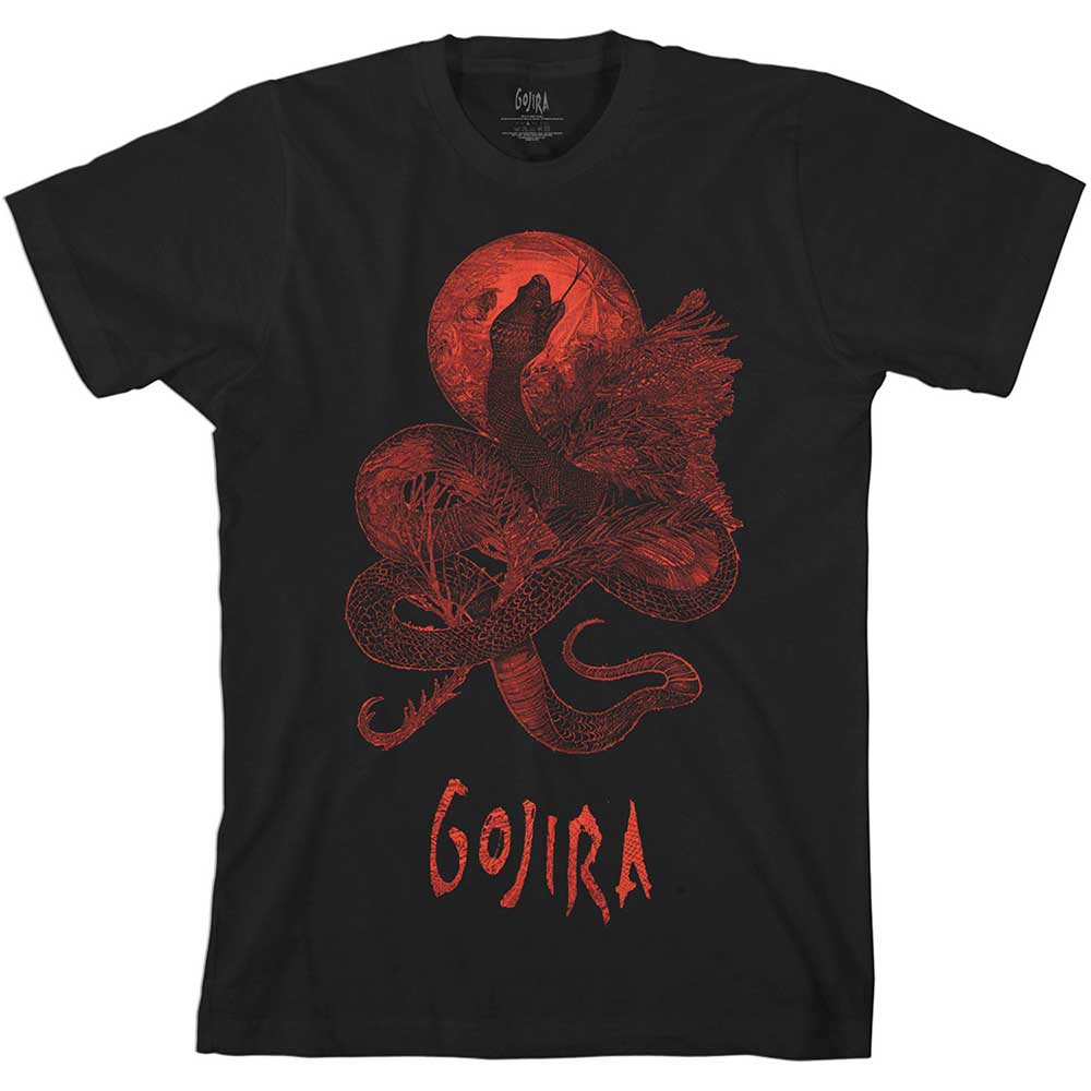 Gojira Unisex T-Shirt: Serpent Moon (X-Large)