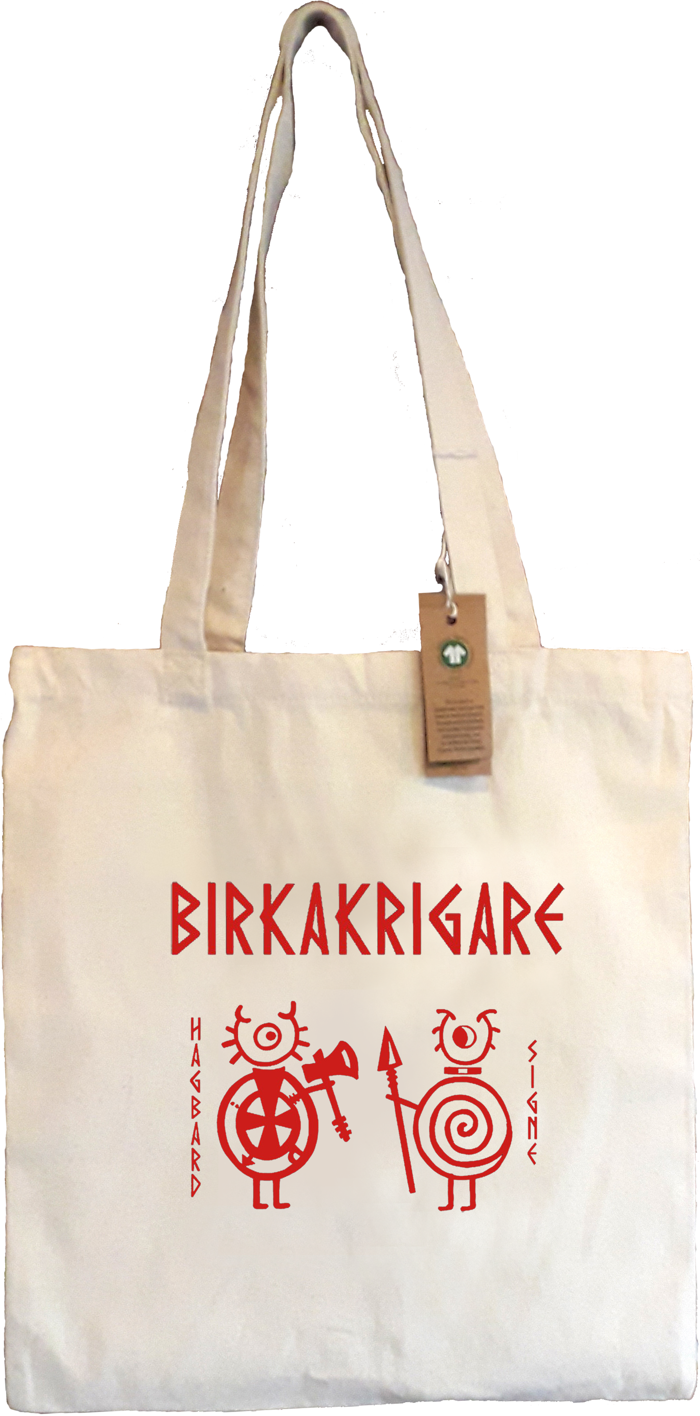 Tygpåse: Birkakrigare -  Hagbard & Signe - Viking Art Kollektion