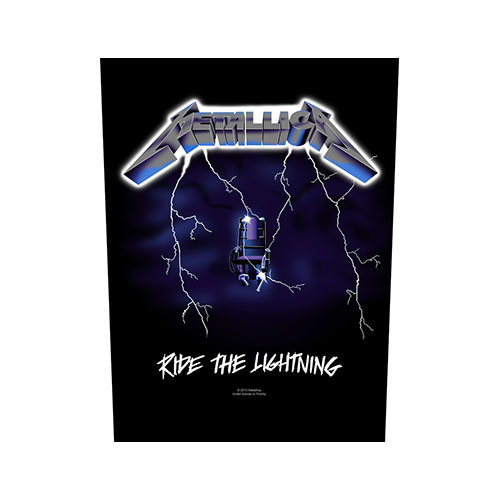 Metallica Back Patch: Ride the Lightning