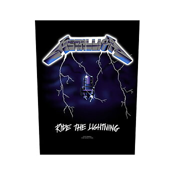 Metallica Back Patch: Ride the Lightning