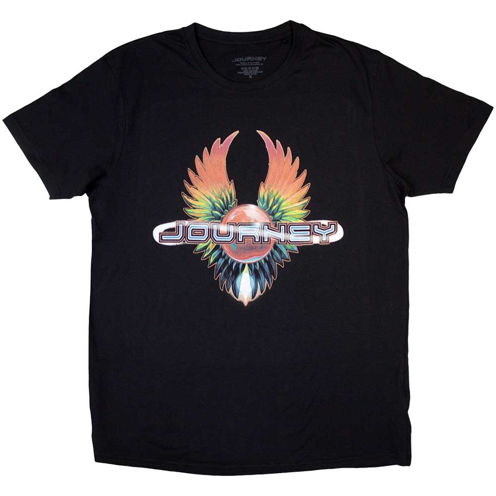 Journey Unisex T-Shirt: Tie-Dye Wings (Small)