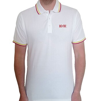 AC/DC Unisex Polo Shirt: Classic Logo (XX-Large)
