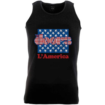 The Doors Unisex Vest T-Shirt: L'America (X-Large)