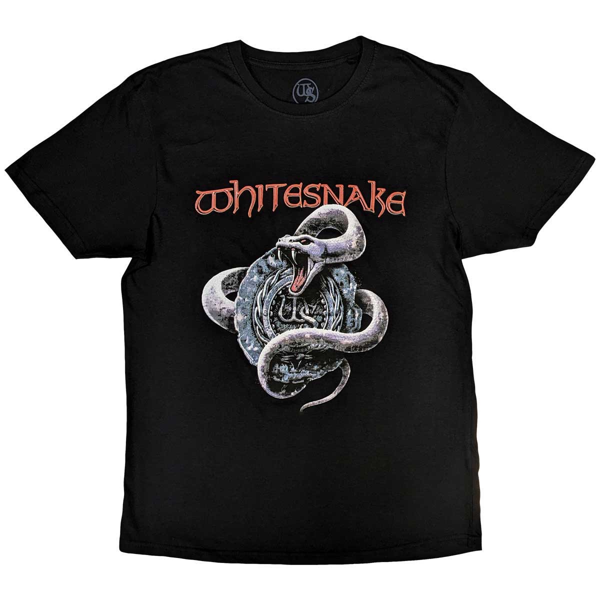 Whitesnake Unisex T-Shirt: Silver Snake (X-Large)
