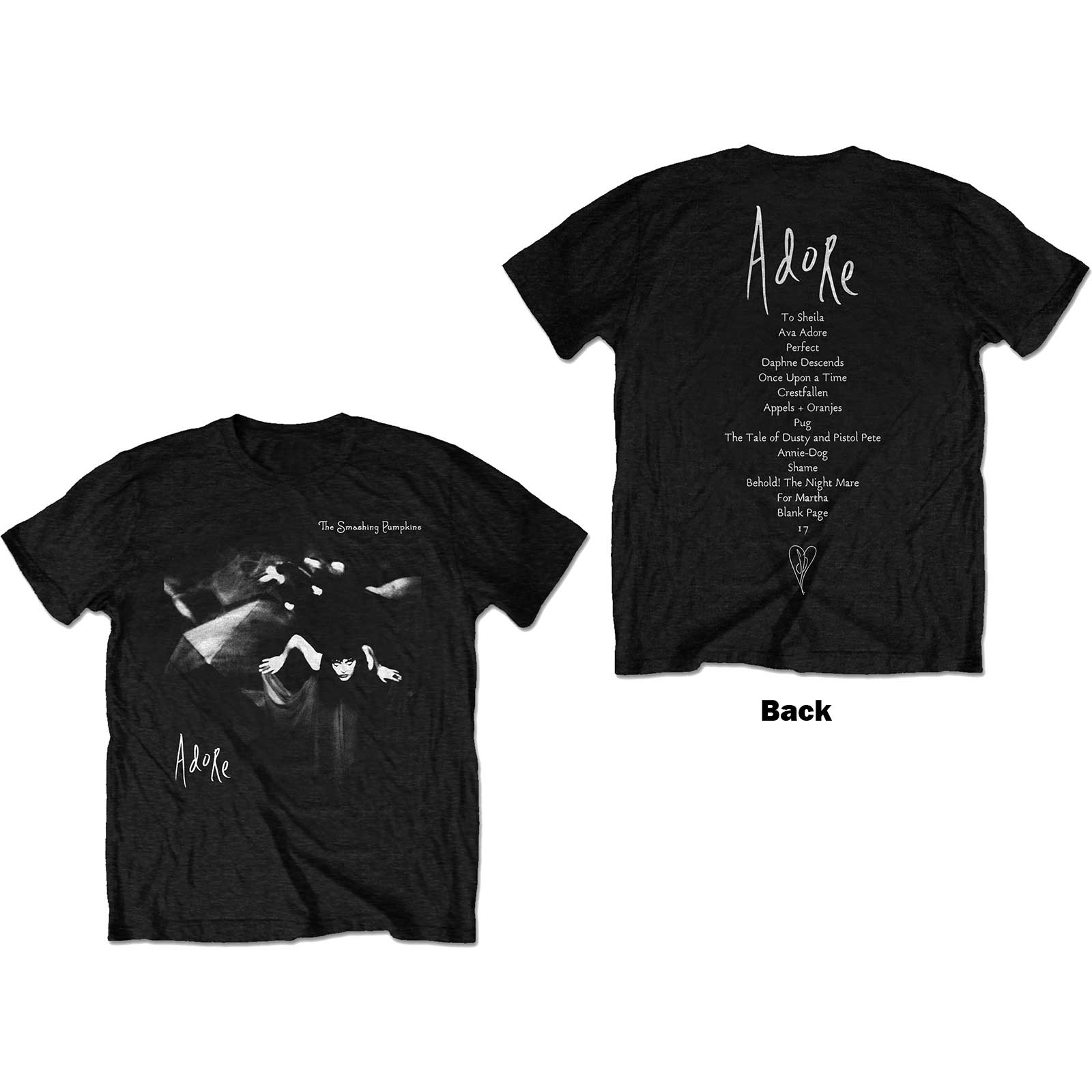 The Smashing Pumpkins Unisex T-Shirt: Adore (Back Print) (XX-Large)