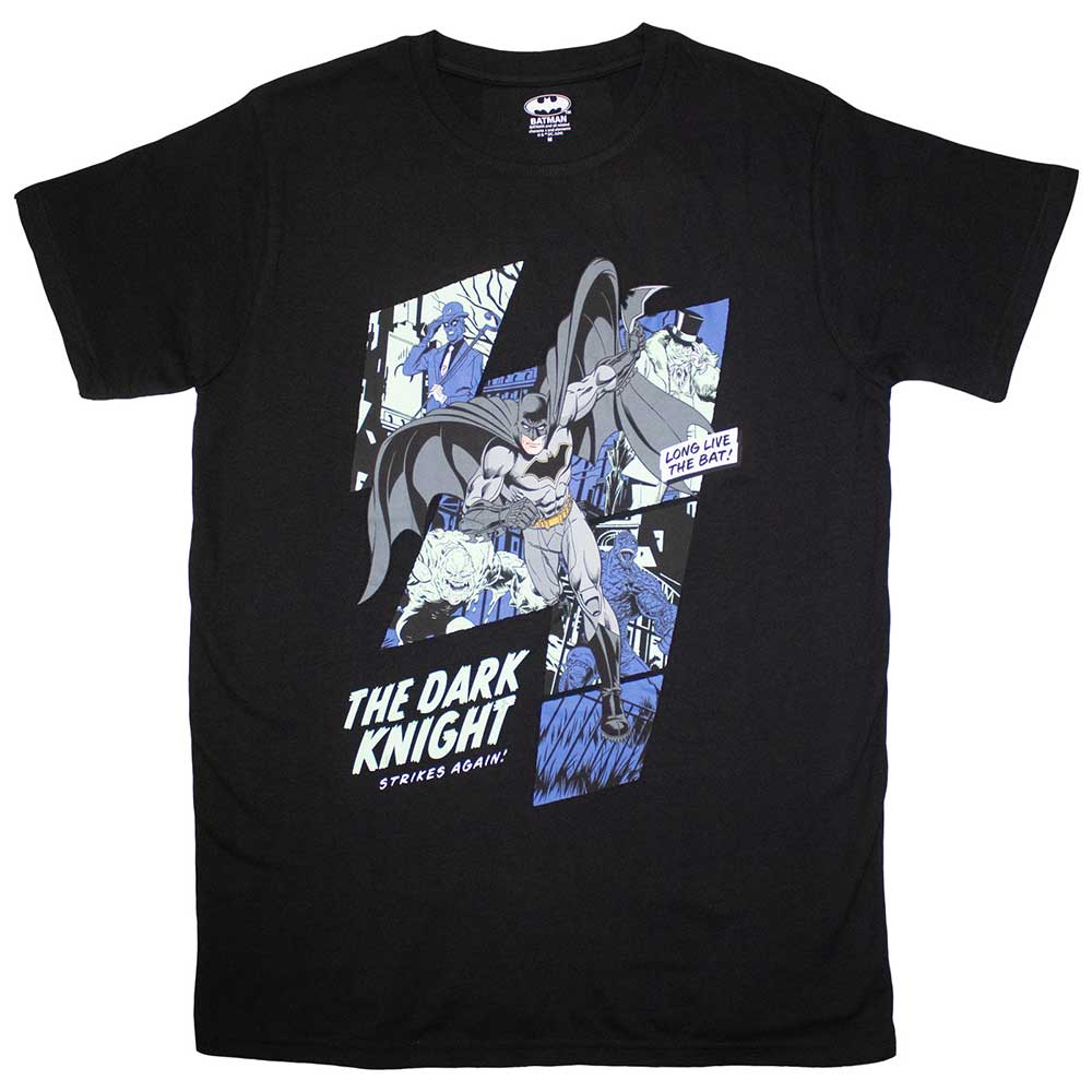 DC Comics Unisex T-Shirt: Batman Long Live The Bat (Medium)