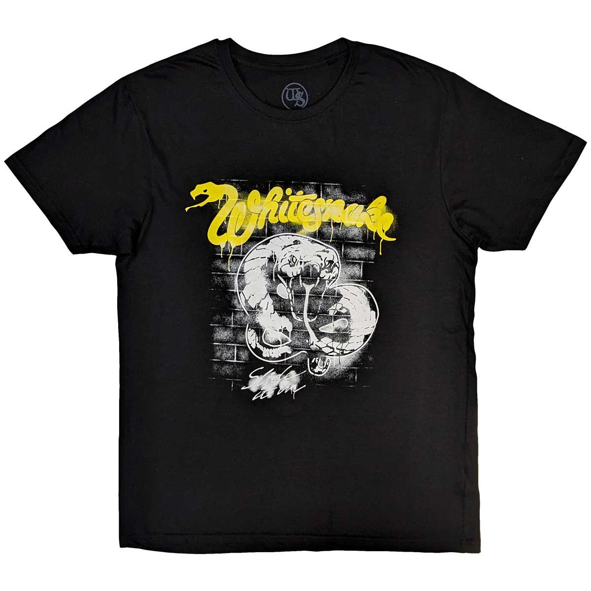 Whitesnake Unisex T-Shirt: Graffiti (Small)