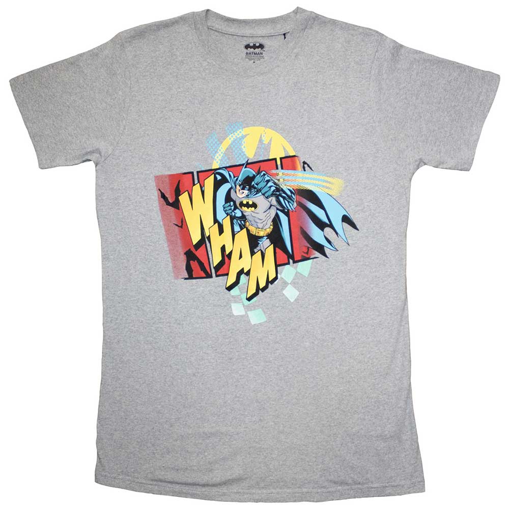 DC Comics Unisex T-Shirt: Batman Wham (X-Large)