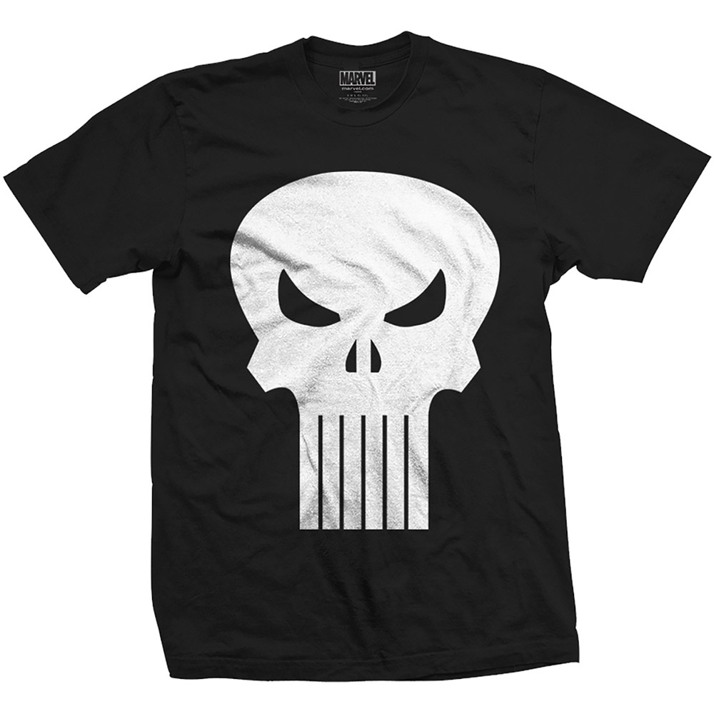 Marvel Comics Unisex Tee: Punisher Skull (Small)