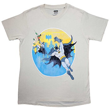 DC Comics Unisex T-Shirt: Batman Bat Leap (Small)