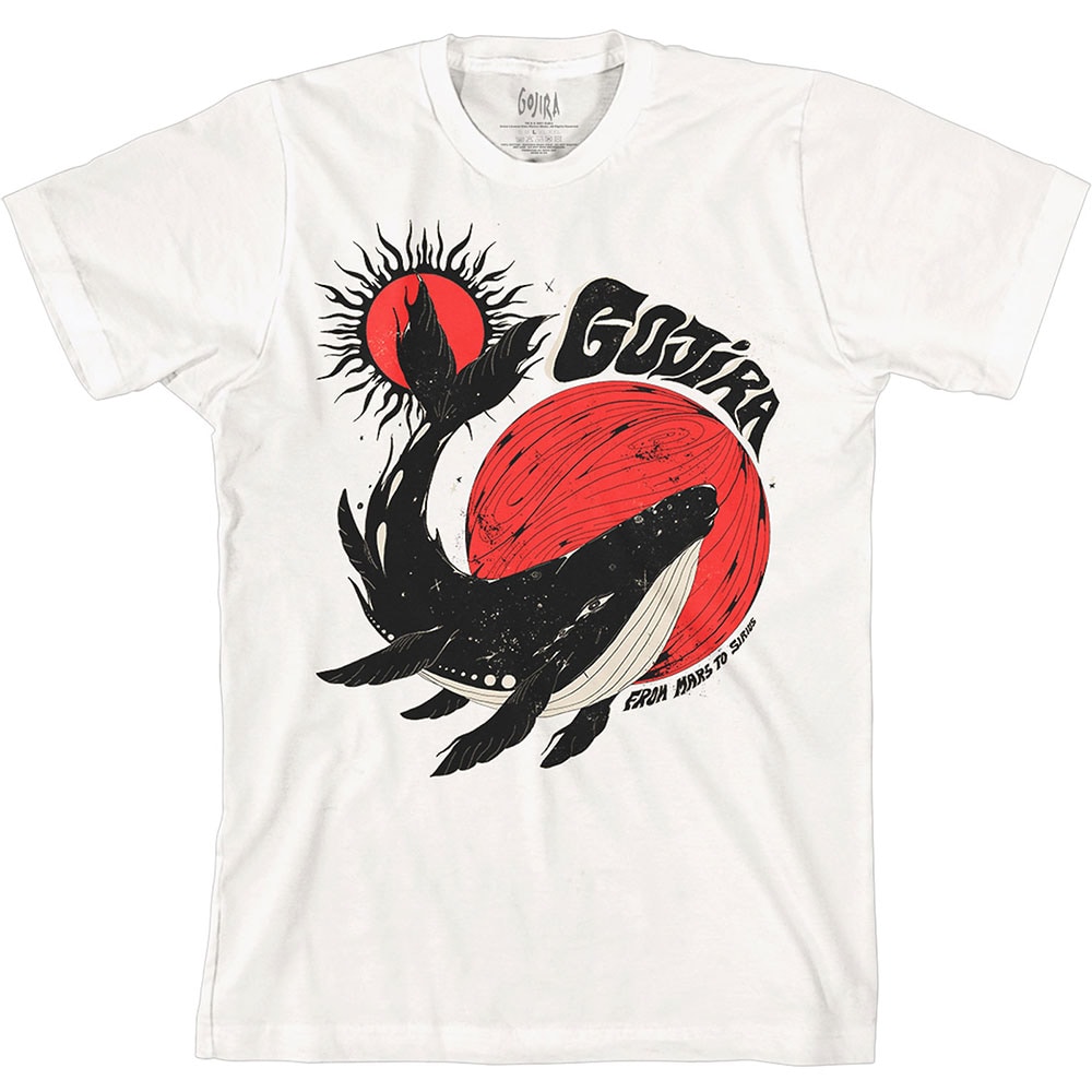 Gojira Unisex T-Shirt: Whale (Medium)
