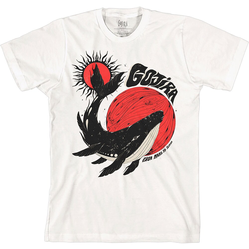Gojira Unisex T-Shirt: Whale (Large)