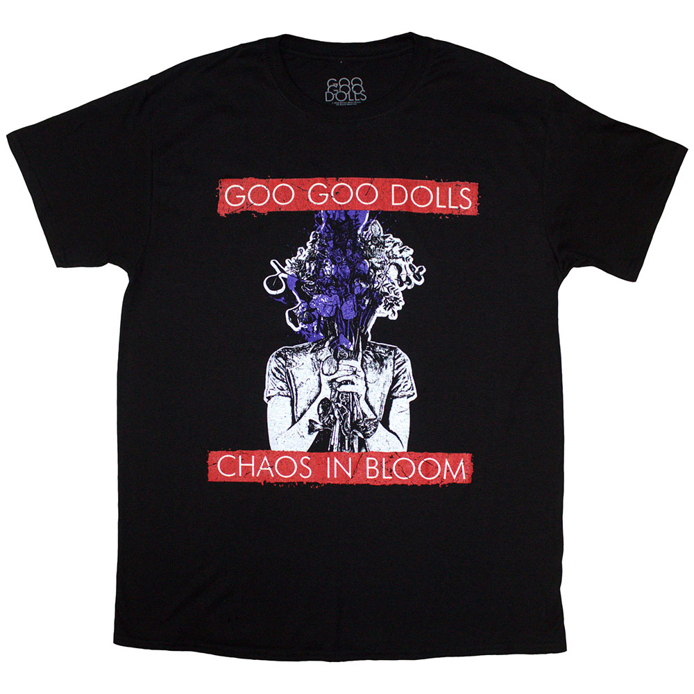 The Goo Goo Dolls Unisex T-Shirt: Chaos In Bloom (Black) (Large)