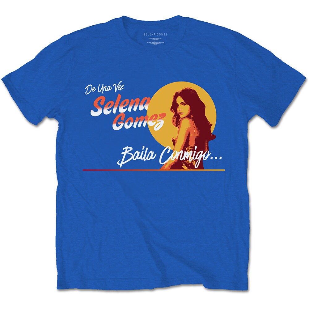 Selena Gomez Unisex T-Shirt: Mural (X-Large)