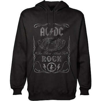 AC/DC Unisex Pullover Hoodie: Cannon Swig (Large)