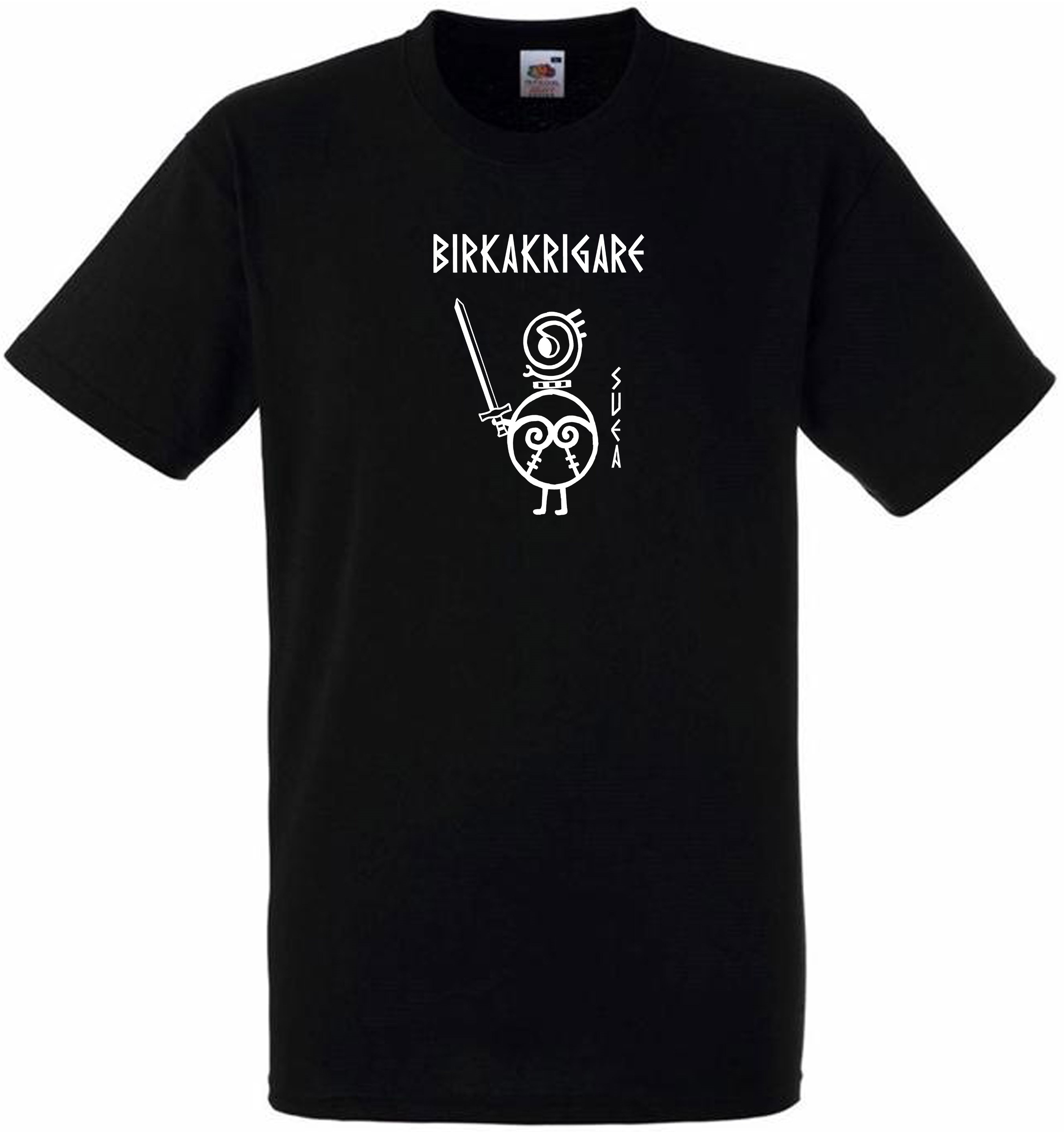 T-shirt: Birkakrigare - Svea - Viking Art Kollektion (X-Large)