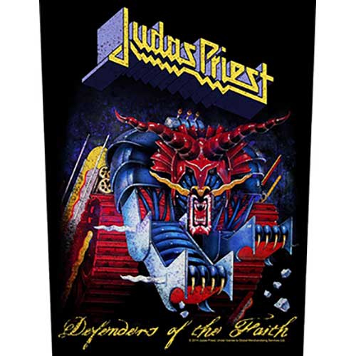 Judas Priest Back Patch: Defenders of the Faith - 2