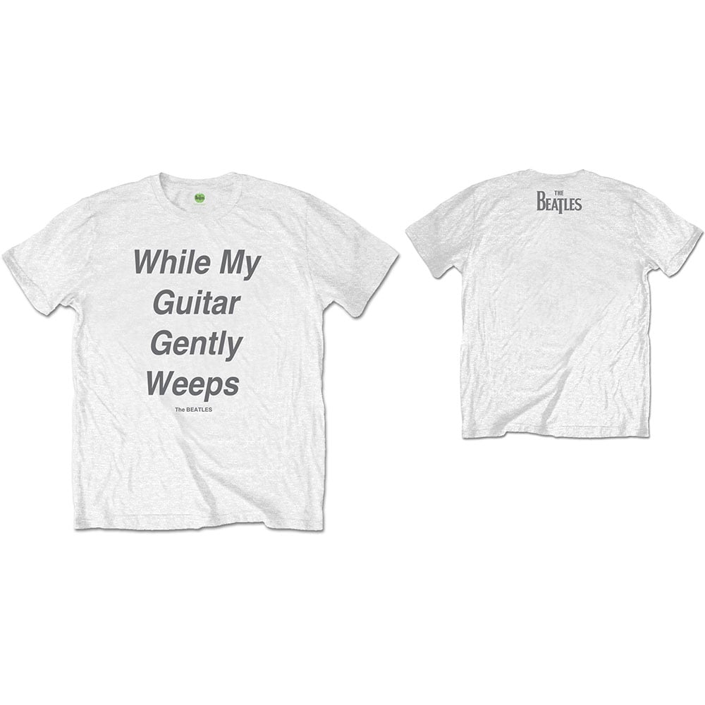 The Beatles Unisex T-Shirt: My Guitar Gently Weeps (Back Print) (Medium) - 2