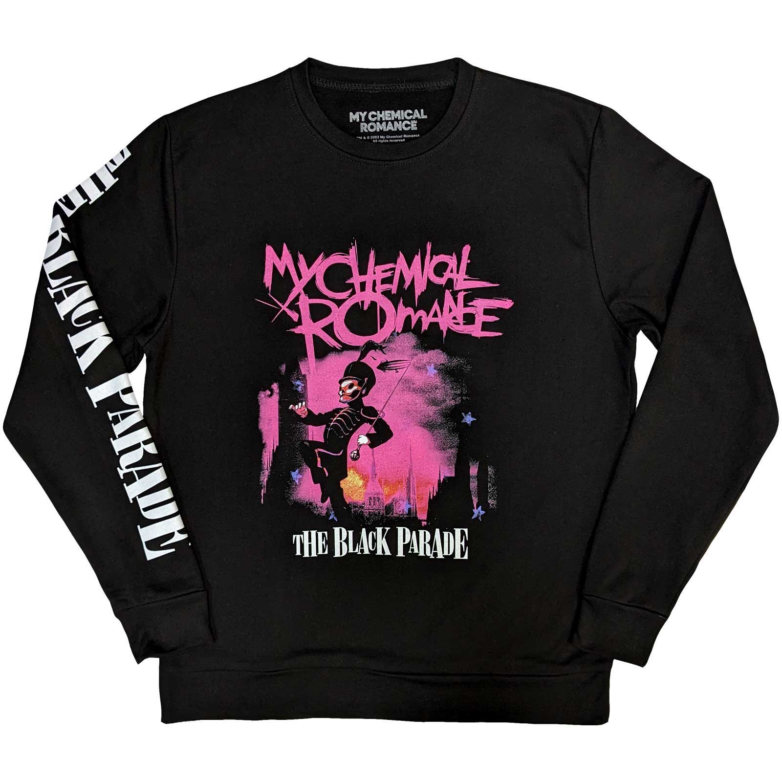 My Chemical Romance Unisex Sweatshirt: March (Sleeve Print) (X-Large)