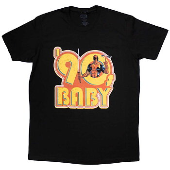 Marvel Comics Unisex T-Shirt: Deadpool '90s Baby (Large)
