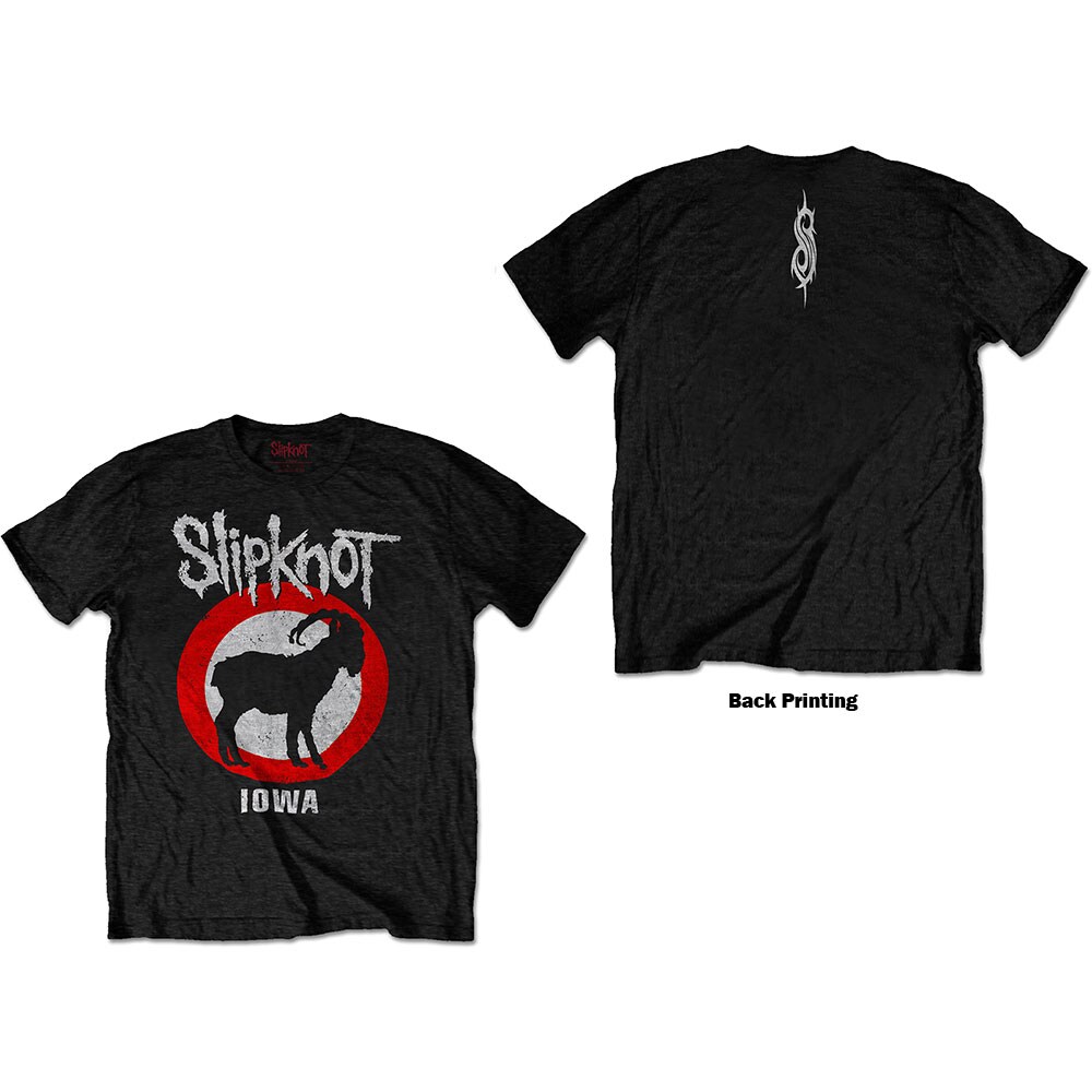 Slipknot Unisex T-Shirt: Iowa Goat (Back Print) (XX-Large)