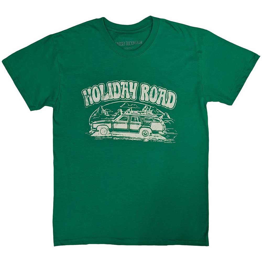 Lindsey Buckingham Unisex T-Shirt: Holiday Road (Large)