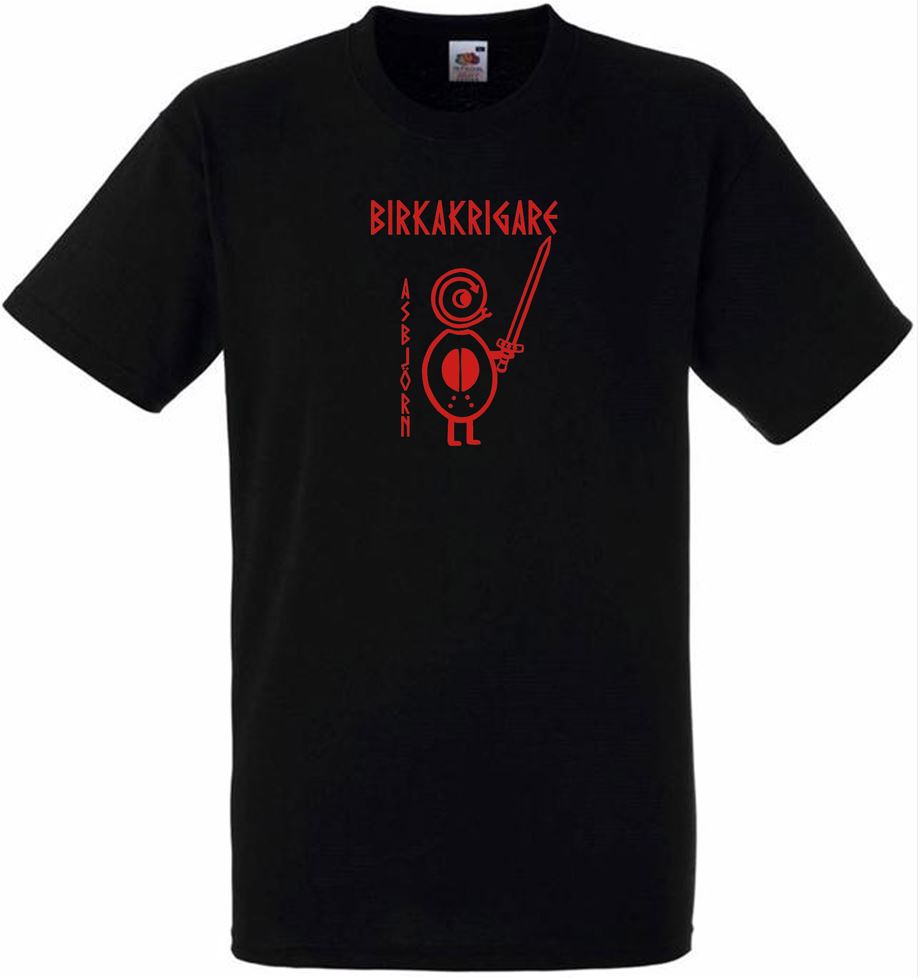 T-shirt: Birka Warriors - Asbjörn - Viking Art Collection (Small)